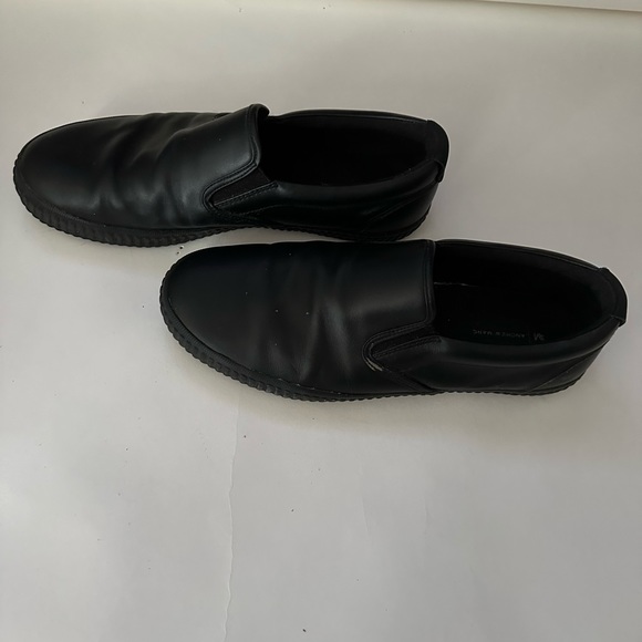 Rare Andrew Marc Riverside Slip on shoes, black, Men’s 10.5 - Picture 5 of 5